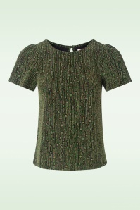 Traffic People - Disco Hangover Top in groen