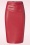 Vintage Chic for Topvintage - Lena pencil rok in rood