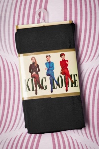 King Louie - 60s Penelope Tights in Black 2