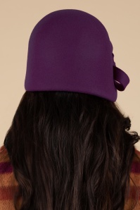 Bronté - Belle Cloche hoed in fuchsia 4