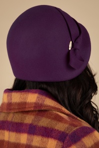 Bronté - Belle Cloche hoed in fuchsia 3