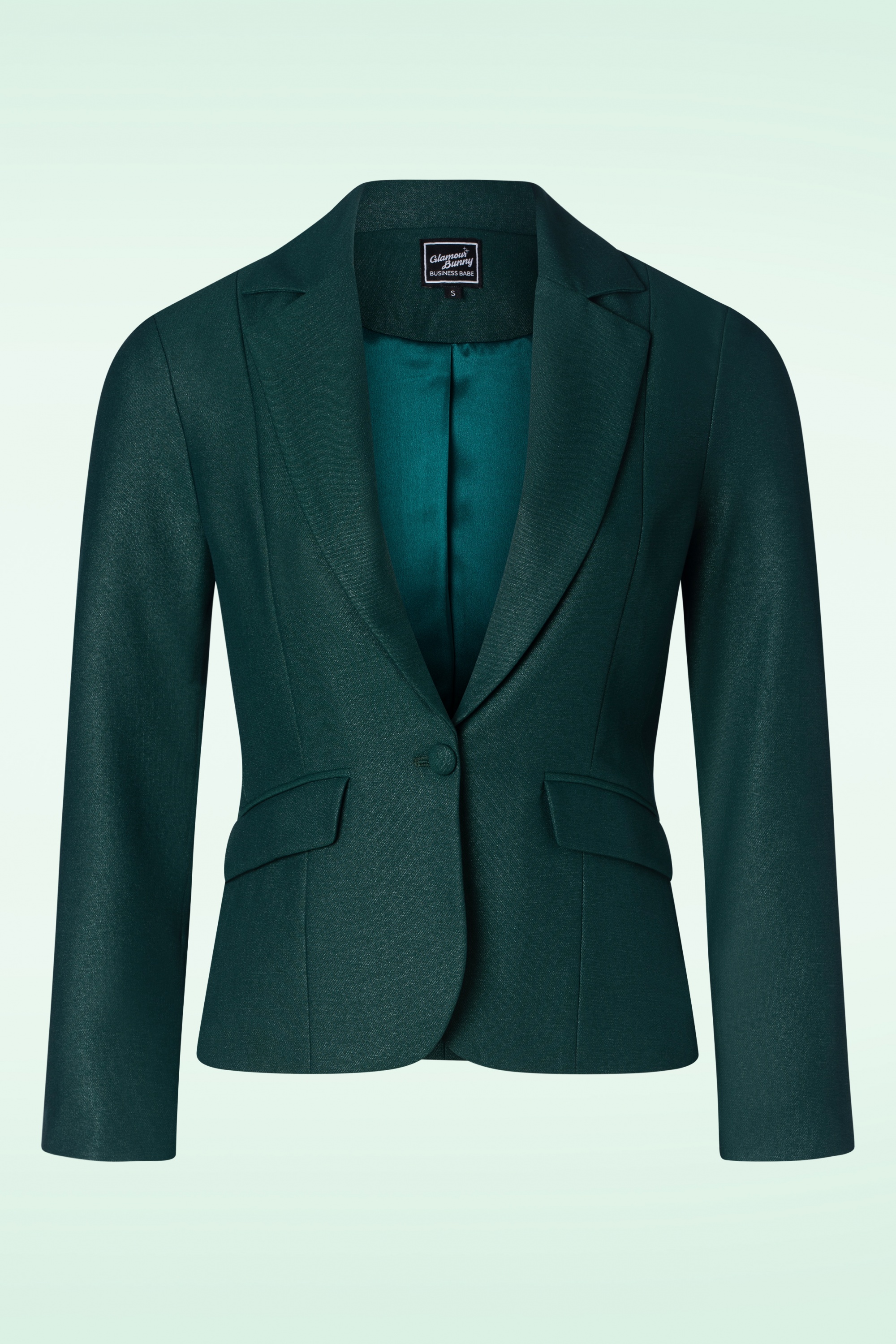 Glamour Bunny Business Babe - Diadora blazer in groen