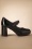 Banned Retro - Living Shadows pumps in zwart