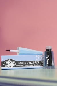 Le Keux Cosmetics - Kateye Liquid Eyeliner in Schwarz