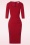 Vintage Chic for Topvintage - Scarlett pencil jurk in rood