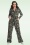 Banned Retro - Woodland Creatures Jumpsuit in groen 2