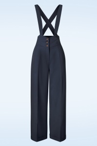 Banned Retro - Her Favourites Pantalon in Blauw