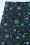 LaLamour - Esmee Retro Birds korte rok in donkerblauw en groen 3