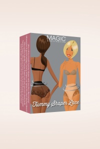 MAGIC Bodyfashion - Panty Tummy Shaper en Dentelle Noire 3