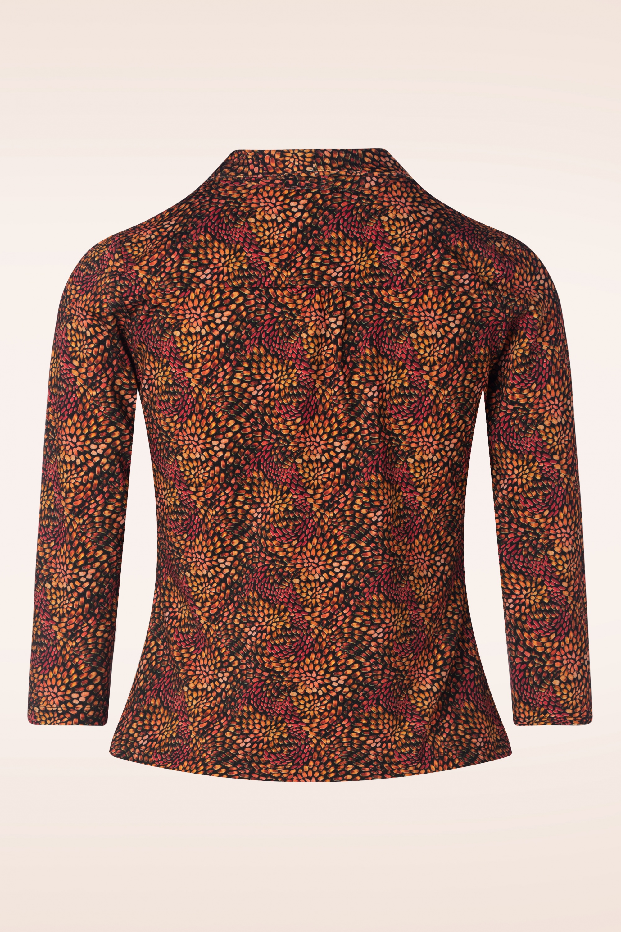 LaLamour - Iris mercy fall blouse in zwart 2