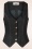 Rock-a-Booty - Dianne Waistcoat in Black 3