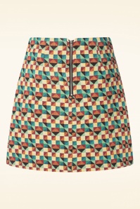 Louche - Aubin Geo Jacquard Minirok in multi 2