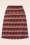 King Louie - Lounge border rok in cabernet rood 2