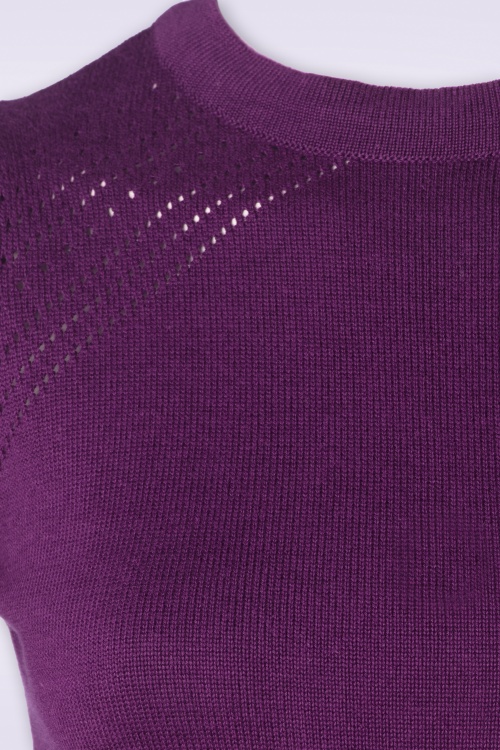 Very Cherry - Mina Sweater in Violet 3