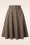 Banned Retro - Another Fab Swing Skirt Années 40 en Gris