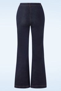 King Louie - Ella Walker denim broek in indigoblauw 4