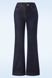 King Louie - Ella Walker denim broek in indigoblauw 3