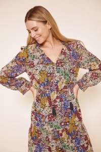 Md'M - Blossom Floral Jurk in Multi 2