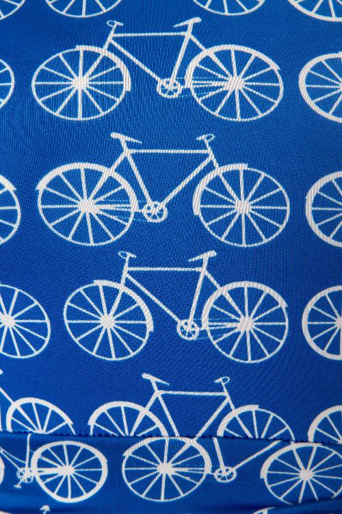 Retrolicious - Fahrradkleid Königsblau 5