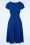 Vintage Chic for Topvintage - 50s Riyana Swing Dress in Royal Blue 3