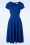 Vintage Chic for Topvintage - Riyana Swing Dress in Royal Blue 2