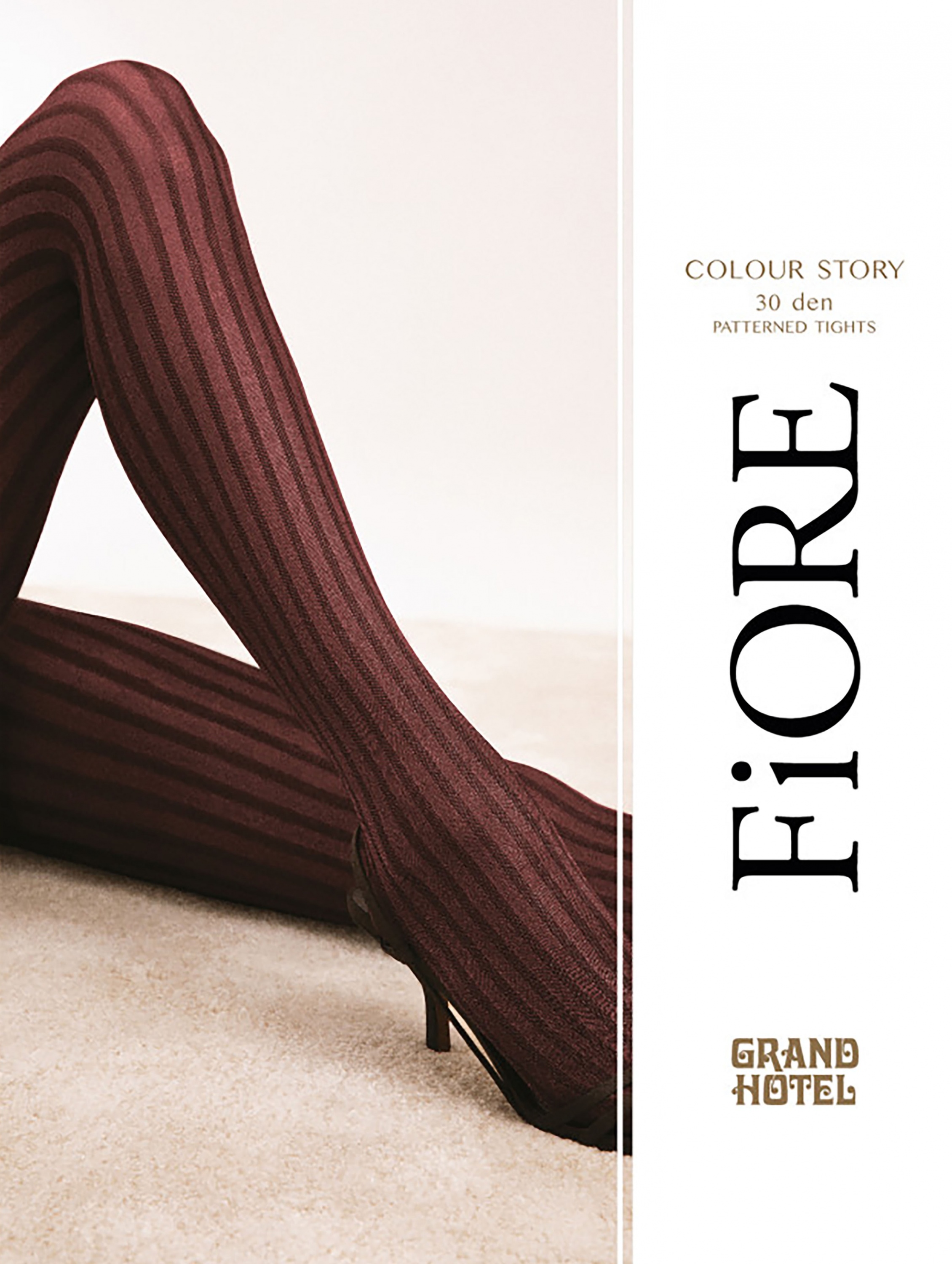 Fiorella - Colour Story Panty in Donker Koraal 2