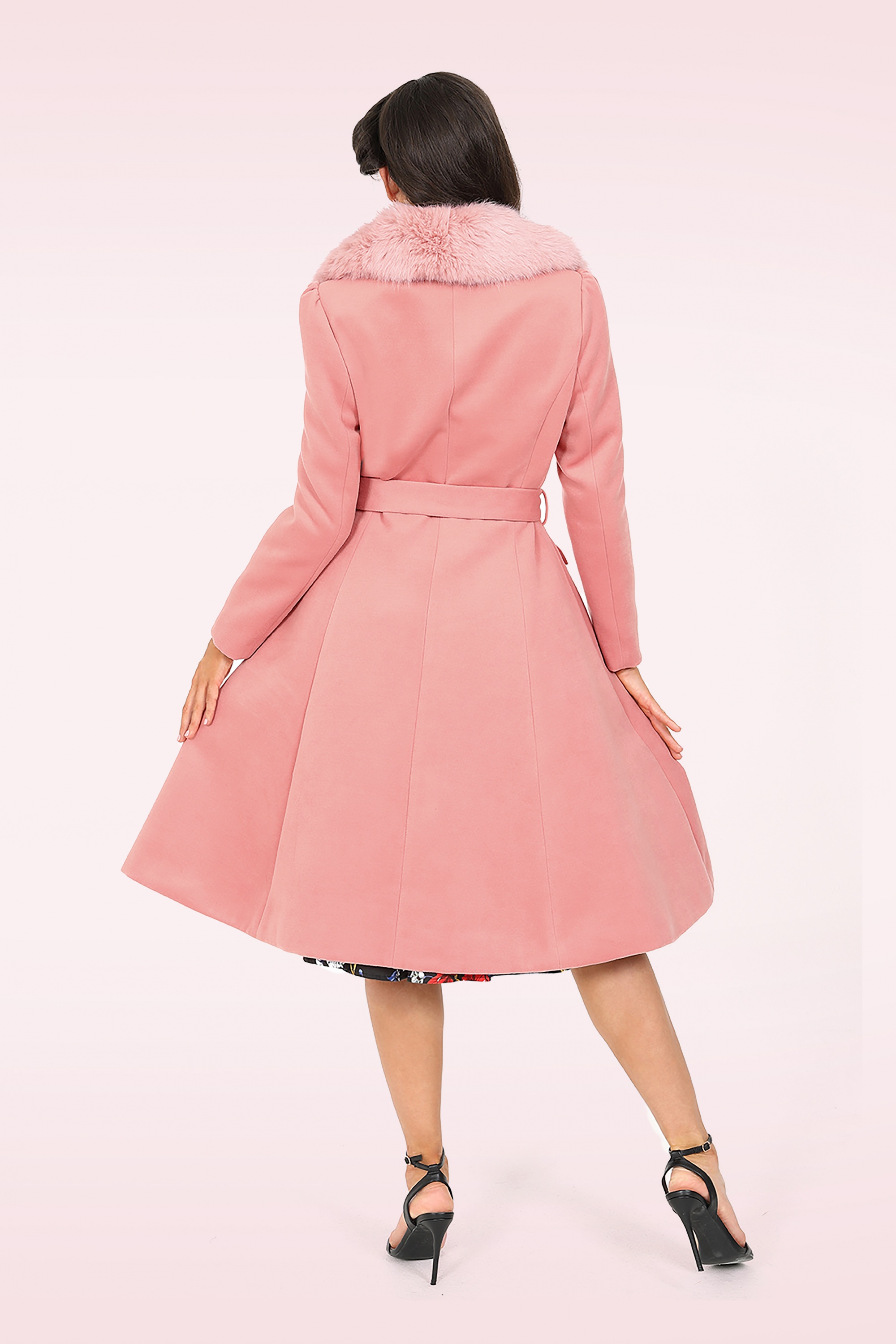 Blush pink dress coat hotsell