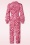 Louche - Gayane Zebra Jumpsuit in Roze 3