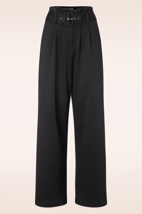 Md'M - Tiffany Pantalon in Zwart 2