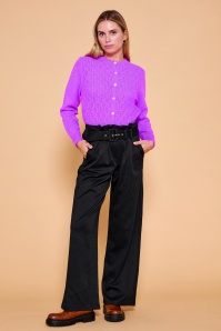 Md'M - Tiffany Pantalon in Zwart