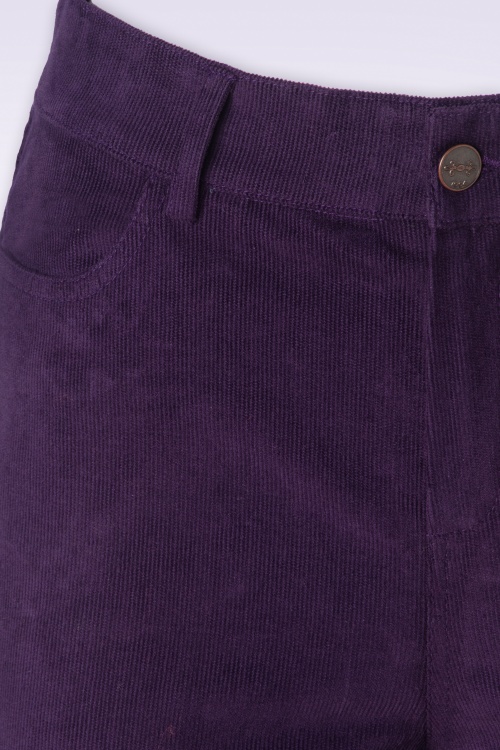 Princesse Nomade  - Lulu Pantalon in violet 3