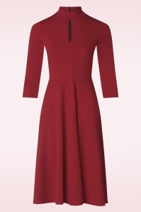 Vintage Chic for Topvintage - Bo Swing Jurk in Rood