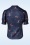 Vixen - Fox watching Firefly top in marineblauw 2