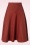 Banned Retro - Carol classic panel rok in rood