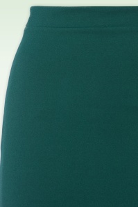 Vintage Chic for Topvintage - Brittany Pencil Rok is Bosgroen 3