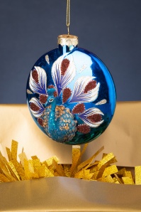 Sass & Belle - Peacock Shaped Bauble