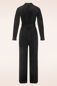 Banned Retro - Hippie Please Playsuit in zwart 3