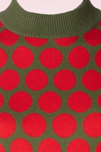 Minueto - Bogart sweater in rood 3