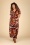 Vintage Chic for Topvintage - Groove is in the Heart maxi jurk in multi