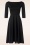 Vintage Chic for Topvintage - Disco Glitter maxi jurk in zwart