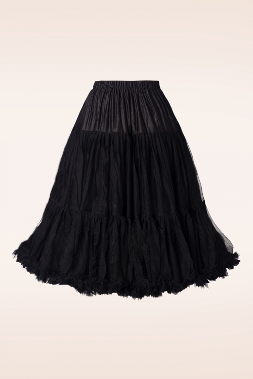 Banned Retro - Lola Lifeforms Petticoat in Black 2