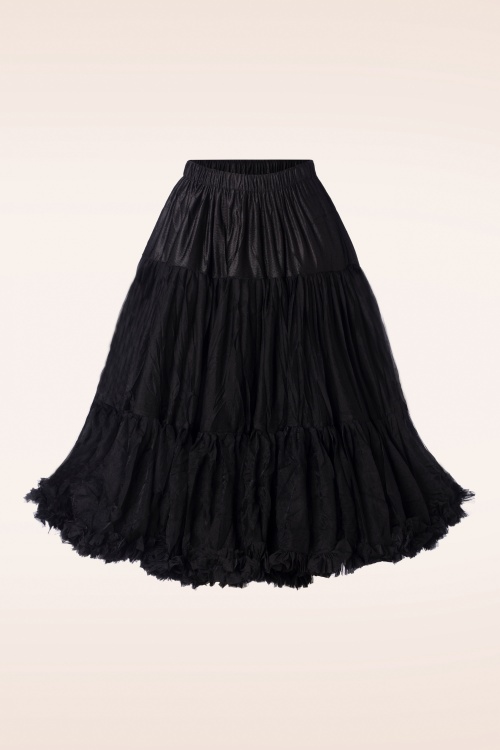Banned Retro - Lola Lifeforms Petticoat in Black