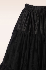 Banned Retro - Lola Lifeforms Petticoat in Schwarz 3