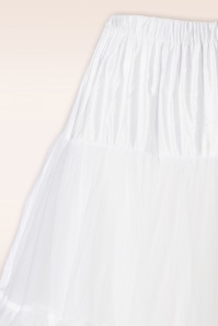 Banned Retro - Lola Lifeforms Petticoat in Weiß 3