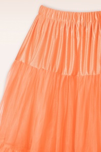 Banned Retro - Lola Lifeforms petticoat in oranje 3