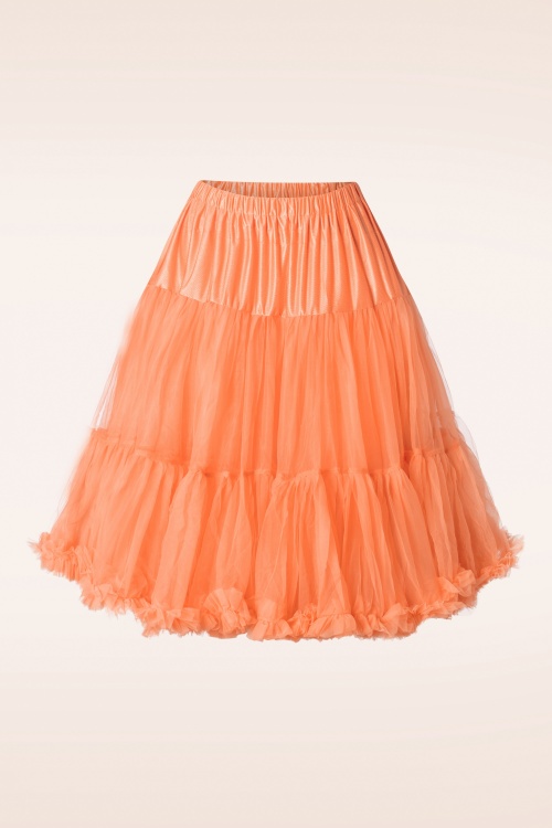 Banned Retro - Lola Lifeforms petticoat in oranje