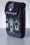 Vendula - Cat Dracula's Haunted House Phone Pouch in Purple 2