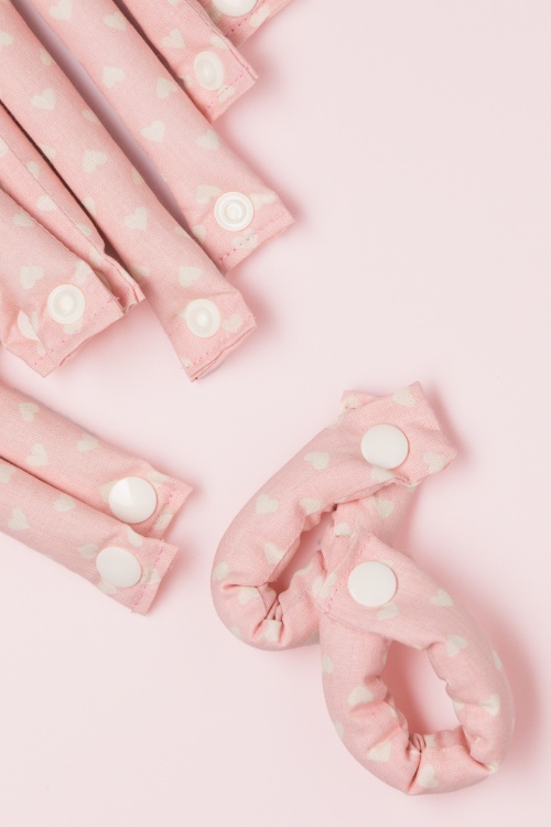Lieblingsstucke By JuttaVerena - In My Heart - Set of 12 Curlers in Pink  2