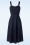 Vintage Chic for Topvintage - Grecian Tattoo Dress Années 50 en Noir