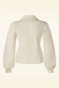 Collectif Clothing - Jerry blouse in ivoor 2